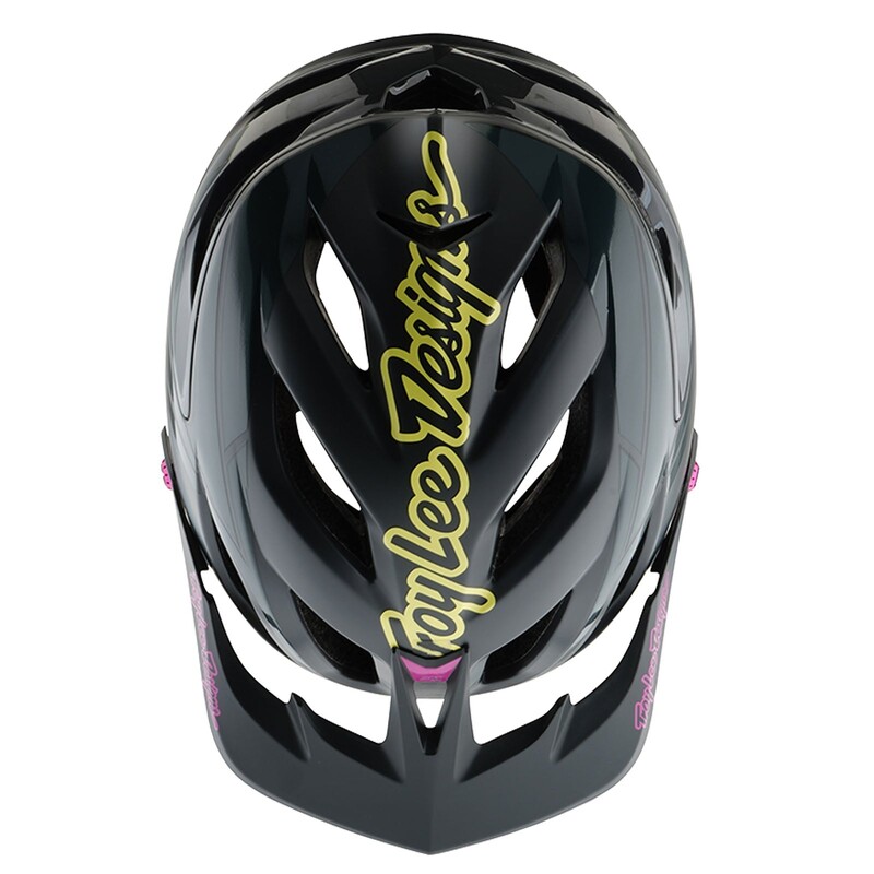 TLD A3 Helmet W/Mips Ghostwing Charcoal - Image 4