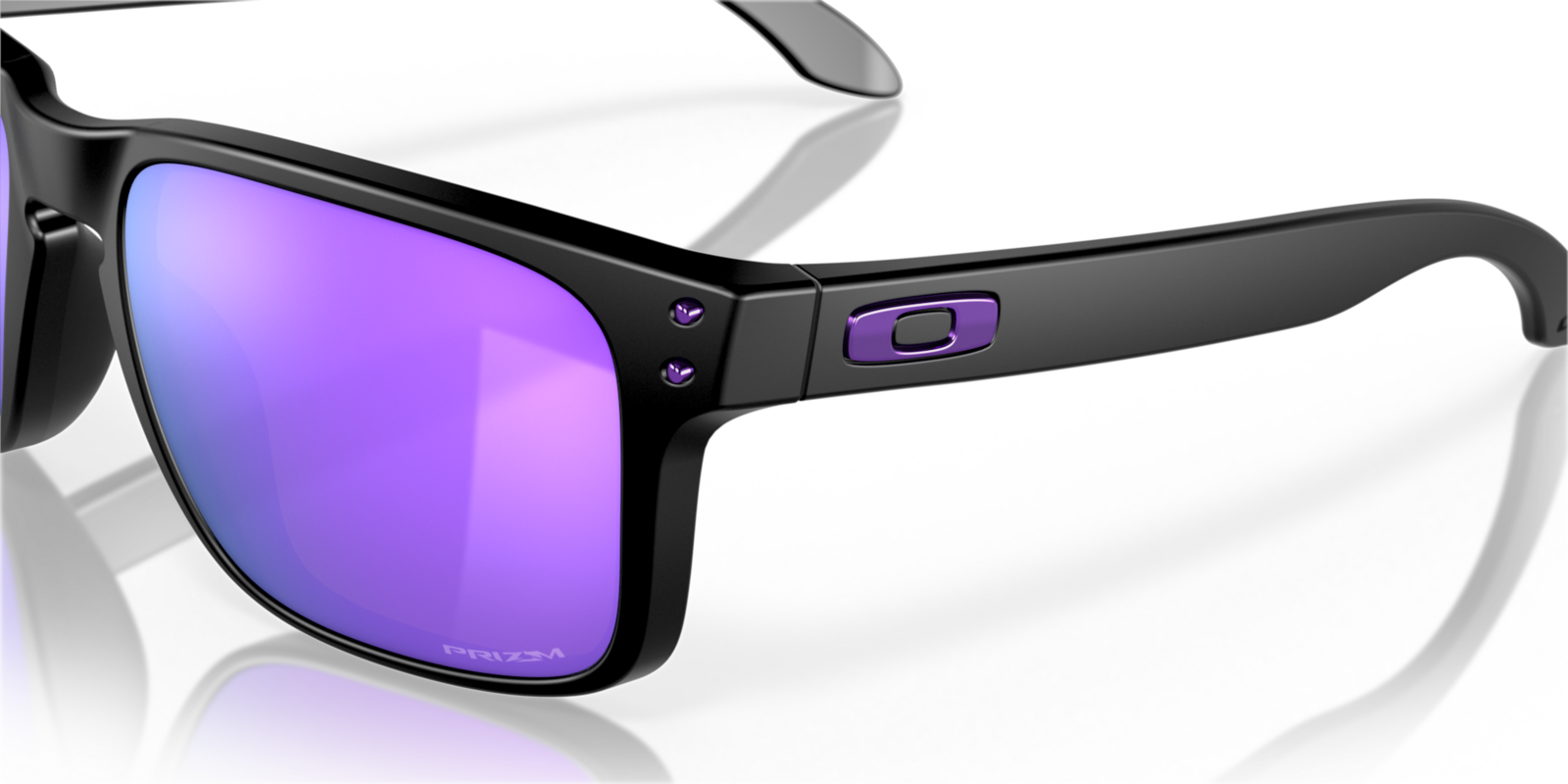 Oakley Holbrook - Matte Black / Prizm Violet - Image 3