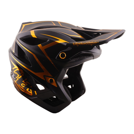 TLD Stage Stunt Helmet, Pinstripe Black - Image 2