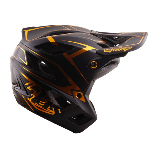 TLD Stage Stunt Helmet, Pinstripe Black - Image 3