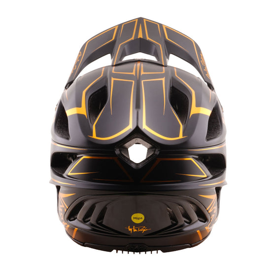 TLD Stage Stunt Helmet, Pinstripe Black - Image 5