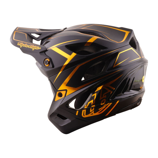 TLD Stage Stunt Helmet, Pinstripe Black - Image 6