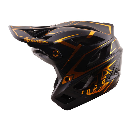 TLD Stage Stunt Helmet, Pinstripe Black - Image 7