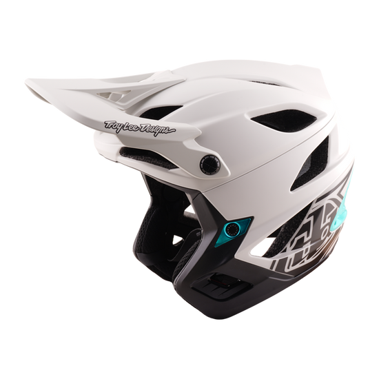TLD Stage Stunt Helmet, Drone Pumice / Real Teal