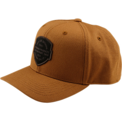 TLD Curved Snapback Hat Imprint Sienna