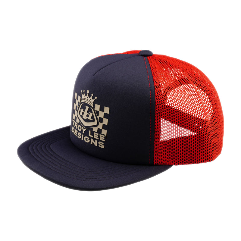 TLD Trucker Snapback Friday Night Red / Indigo