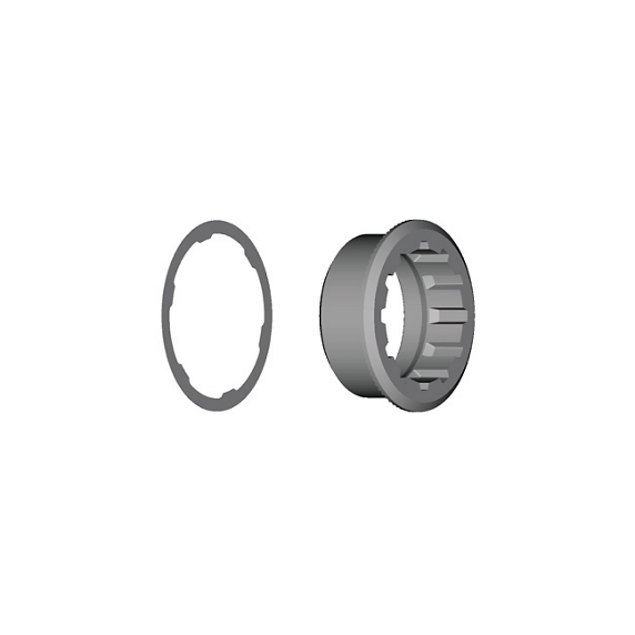 Shimano Lukkorengas ja välilevy CS-M9100-12