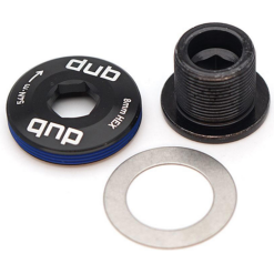 SRAM Crank Arm Bolt kit M18/M30, steel, Self-Extracting, DUB Black