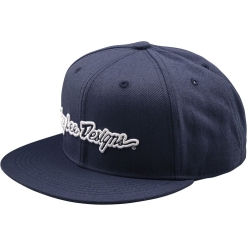 TLD Flat Bill Snapback Signature Indigo