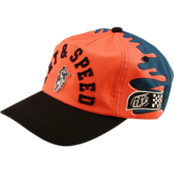 TLD Unstructured Curved Snapback Finish Line Coral / Blue