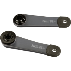 E13 Helix Race Carbon e*spec Crank, Black - Image 2