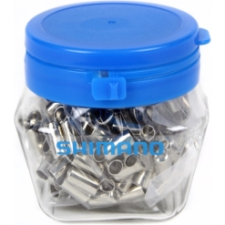 Shimano Jarrukuoren päätyholkki Ø 6 mm - metallia, 1pcs