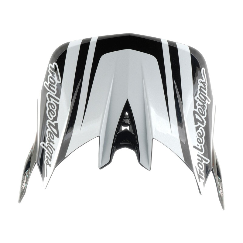 TLD D4 Visor The Line Charcoal / White