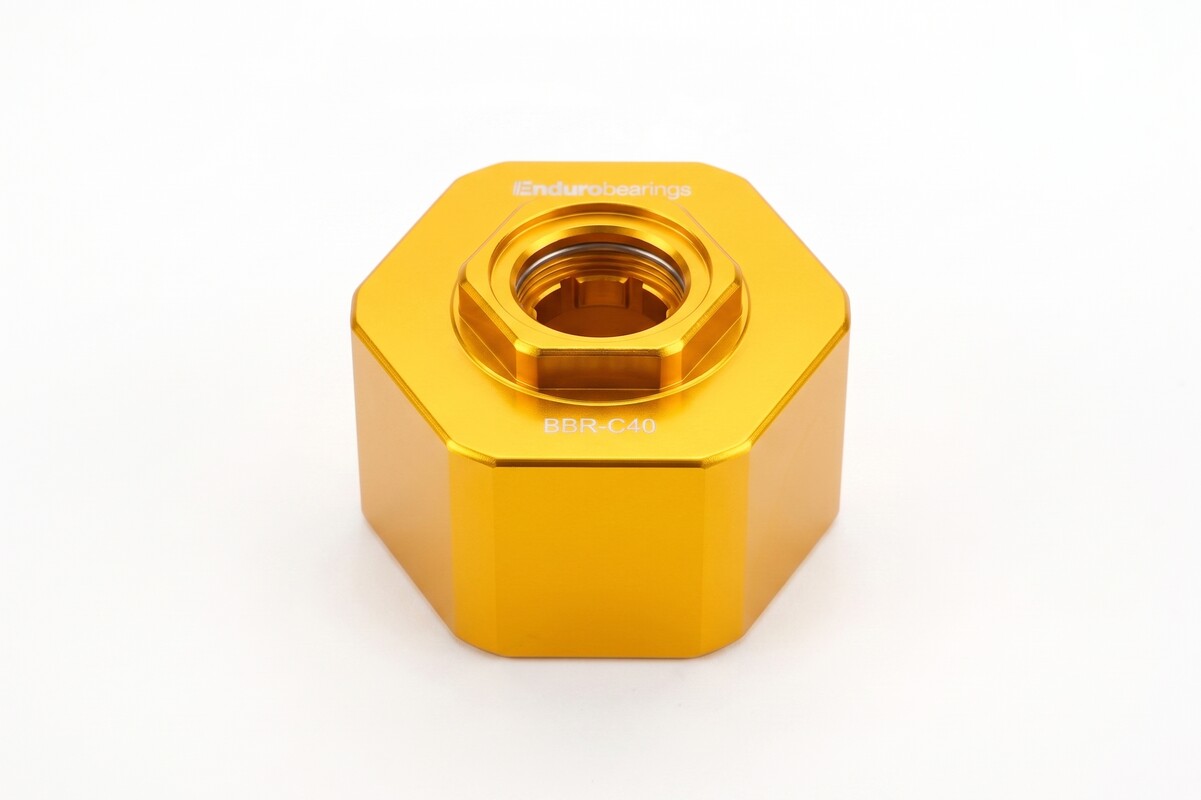 Enduro Bearings Master cup that receives all sizes of the BRT-040 receiver cups