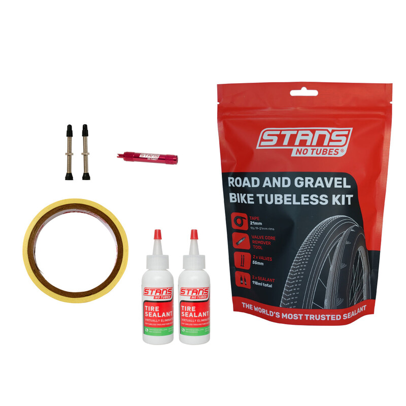 Stan′s Tubeless Kit, Road, 21 Tape, 55 Valve