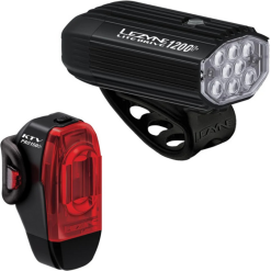 Lezyne Lite Drive 1200+ / KTV Drive Pro+ bundle