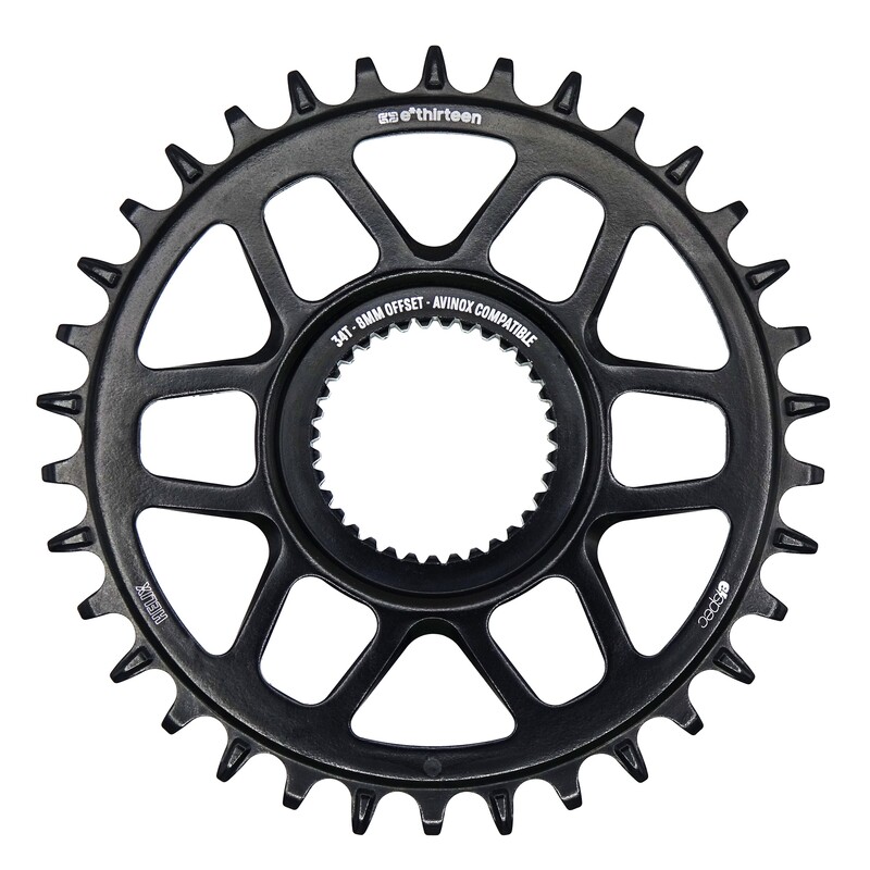 E13 E*Spec Steel Direct Mount Chainring 34T Avinox Black