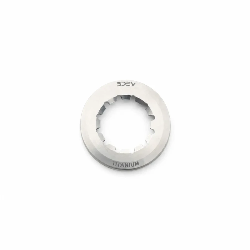 5DEV titanium Centerlock lockring