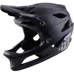 TLD Stage 2 Helmet, Black Camo