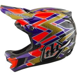 TLD D4 Carbon Helmet, Flush Violet - Image 2