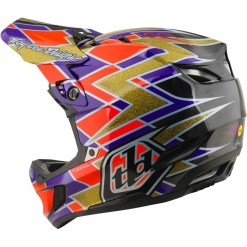 TLD D4 Carbon Helmet, Flush Violet - Image 3