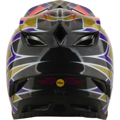 TLD D4 Carbon Helmet, Flush Violet - Image 4