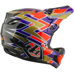 TLD D4 Carbon Helmet, Flush Violet - Image 5