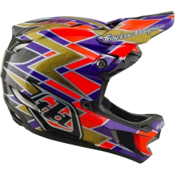 TLD D4 Carbon Helmet, Flush Violet - Image 6