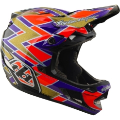 TLD D4 Carbon Helmet, Flush Violet - Image 7