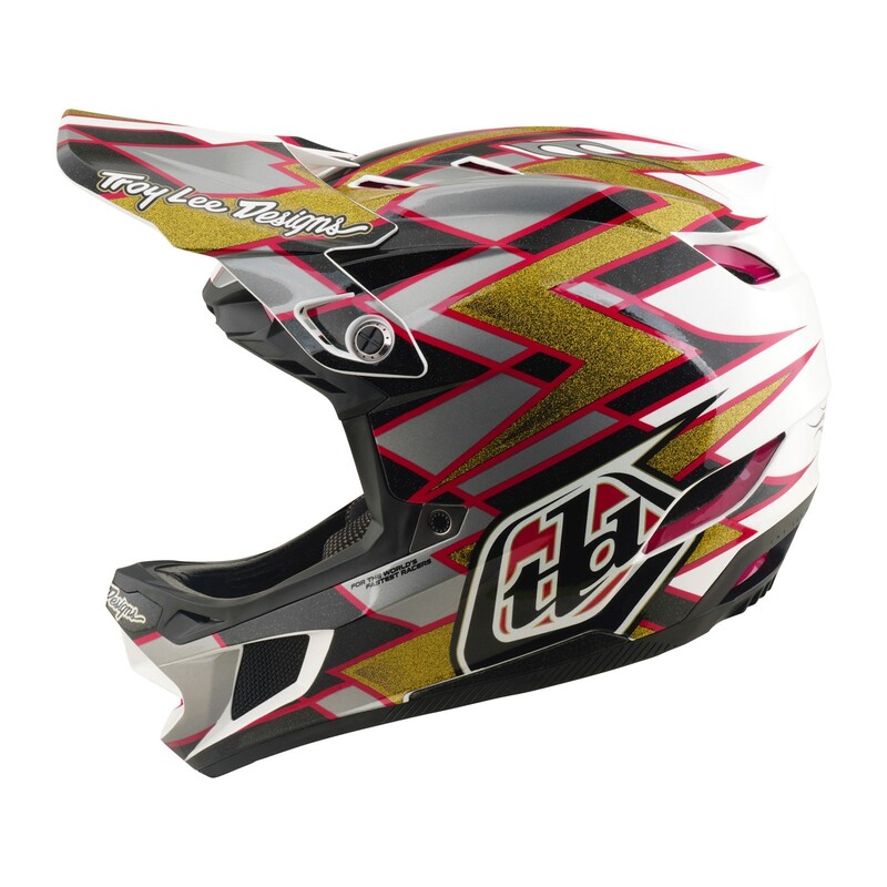 TLD D4 Composite Helmet, Flush Black - Image 2