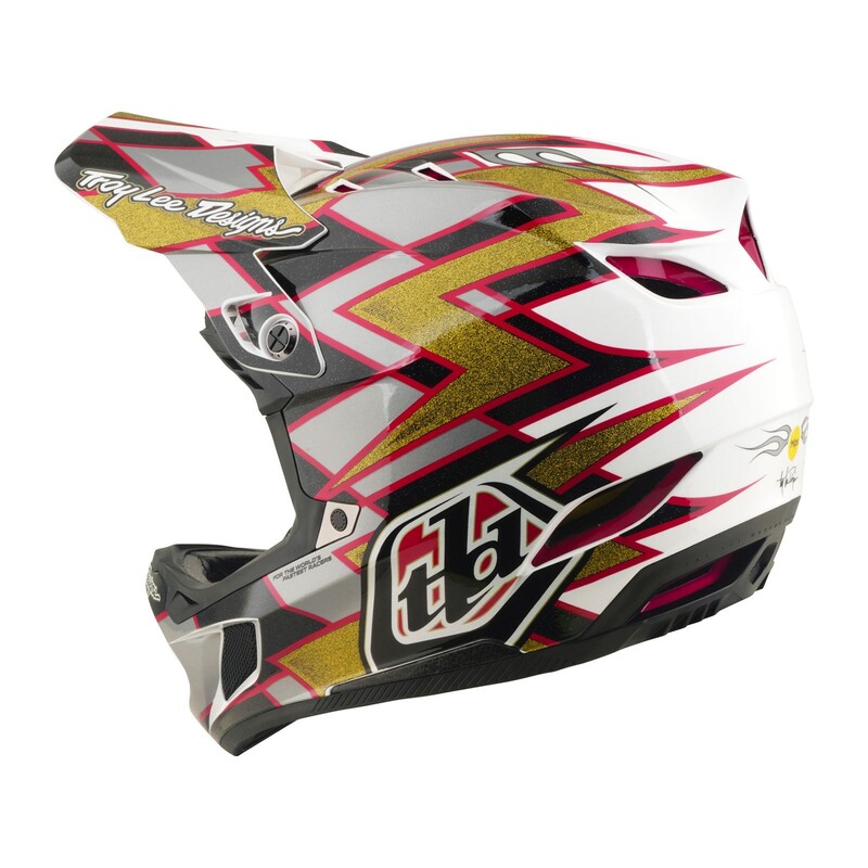 TLD D4 Composite Helmet, Flush Black - Image 3