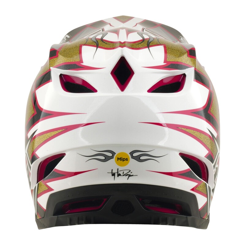 TLD D4 Composite Helmet, Flush Black - Image 4