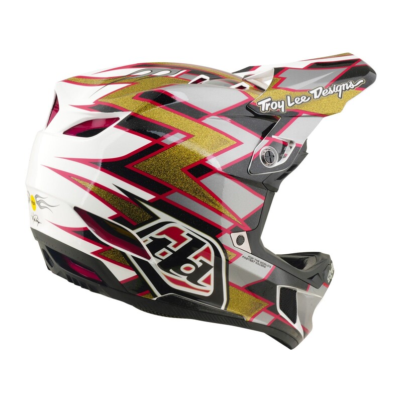 TLD D4 Composite Helmet, Flush Black - Image 5