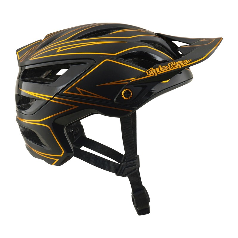 TLD A3 Helmet W/Mips Pinstripe Black - Image 6