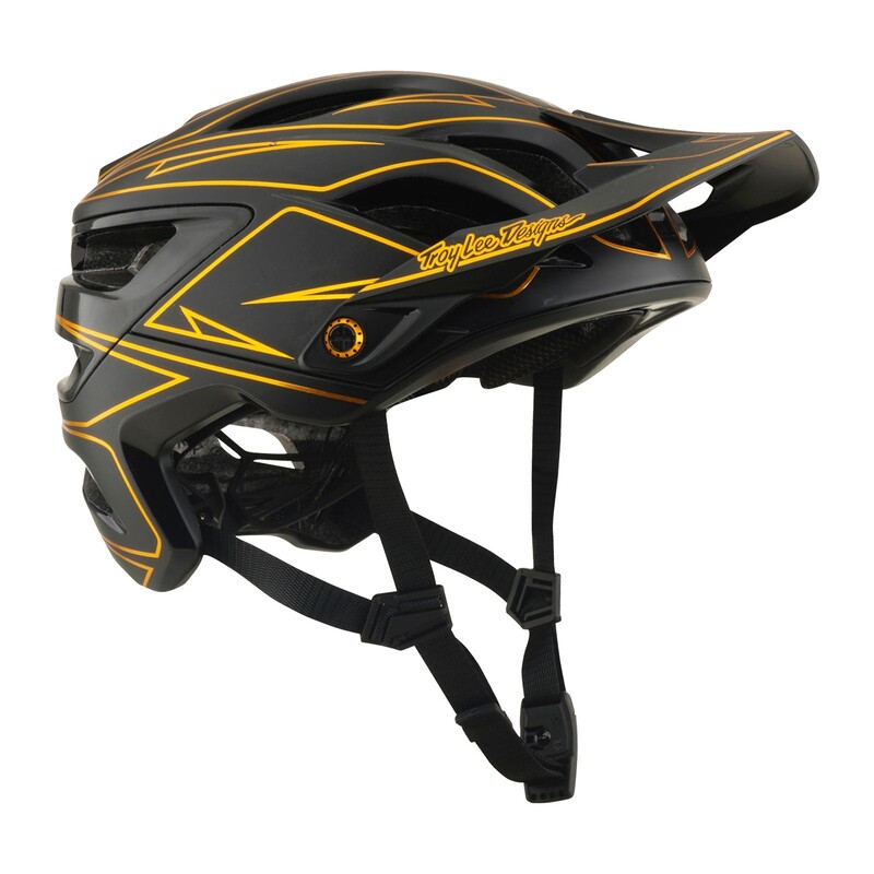 TLD A3 Helmet W/Mips Pinstripe Black - Image 7