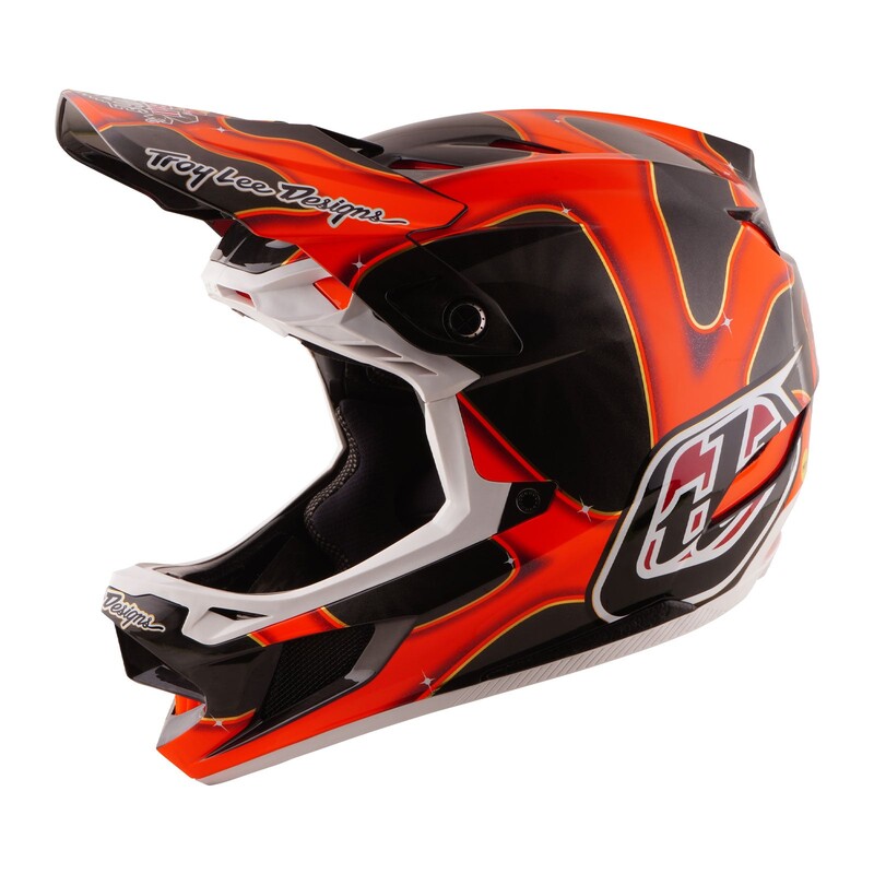 TLD Red Bull Rampage D4 Carbon Helmet, Dreamland Black