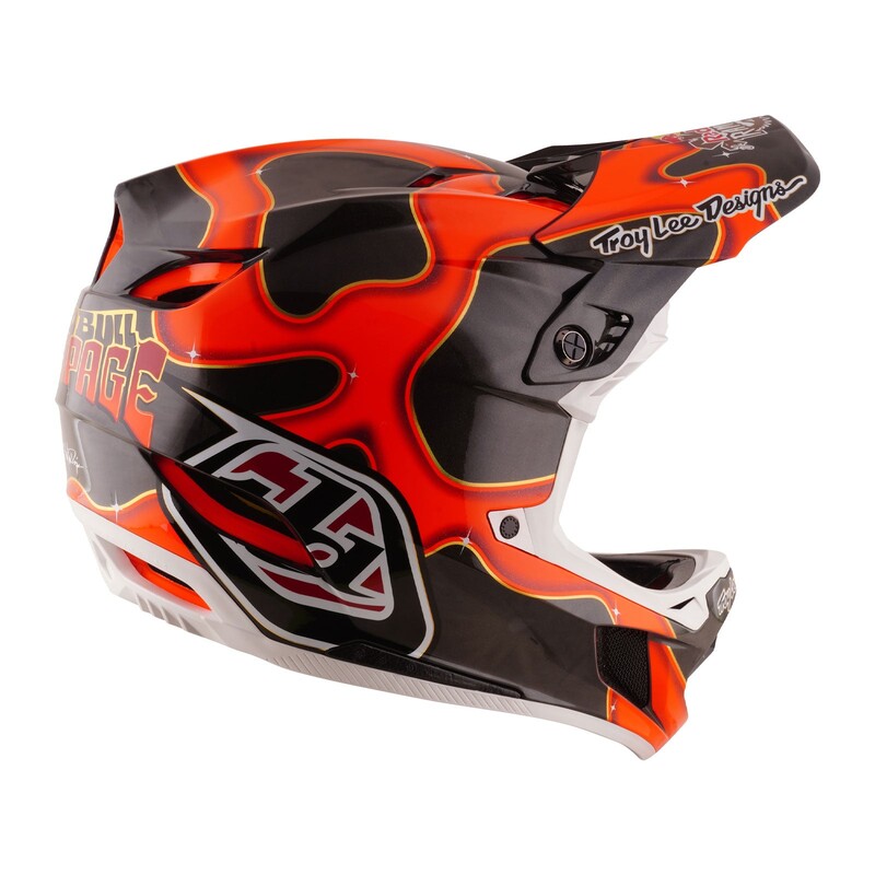 TLD Red Bull Rampage D4 Carbon Helmet, Dreamland Black - Image 5