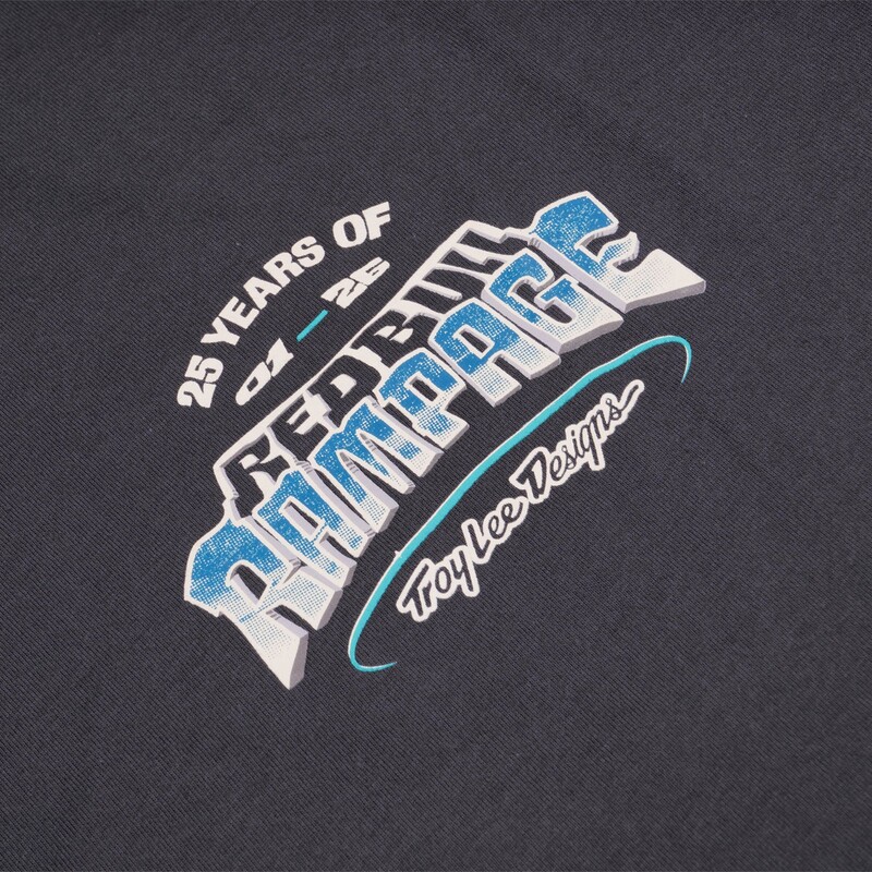 TLD Red Bull Rampage Short Sleeve Tee Canyon Gap Carbon - Image 3