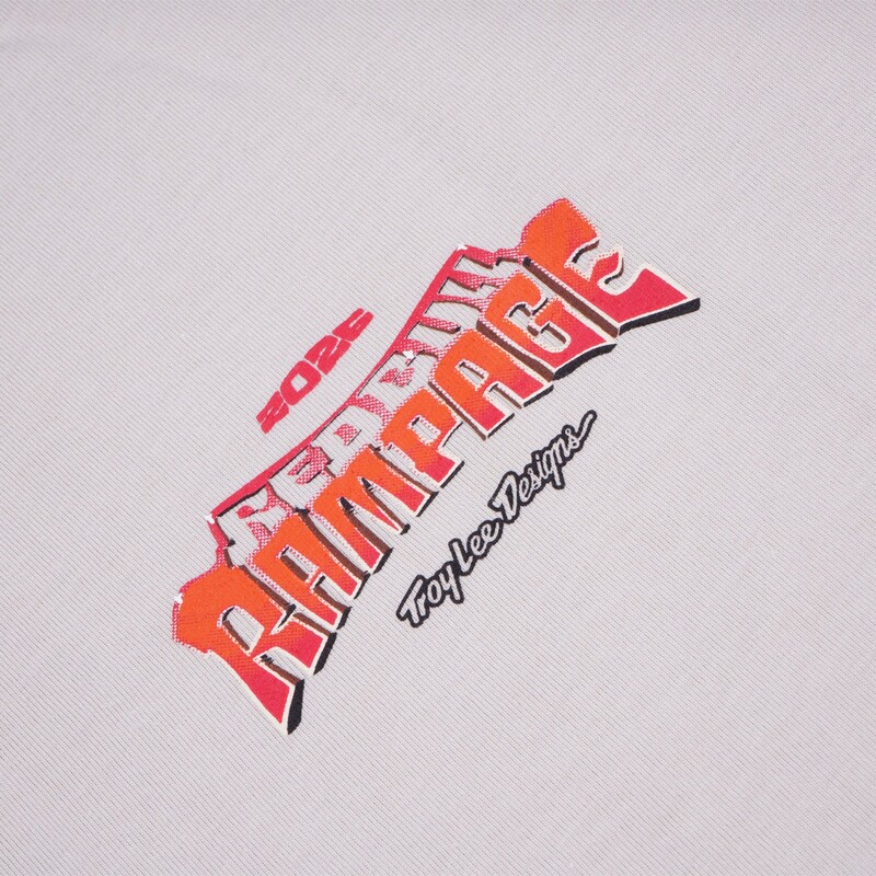 TLD Red Bull Rampage Short Sleeve Tee Dreamland Bone - Image 3